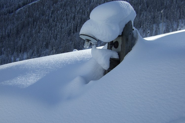 Val d''Ultimo innevata.